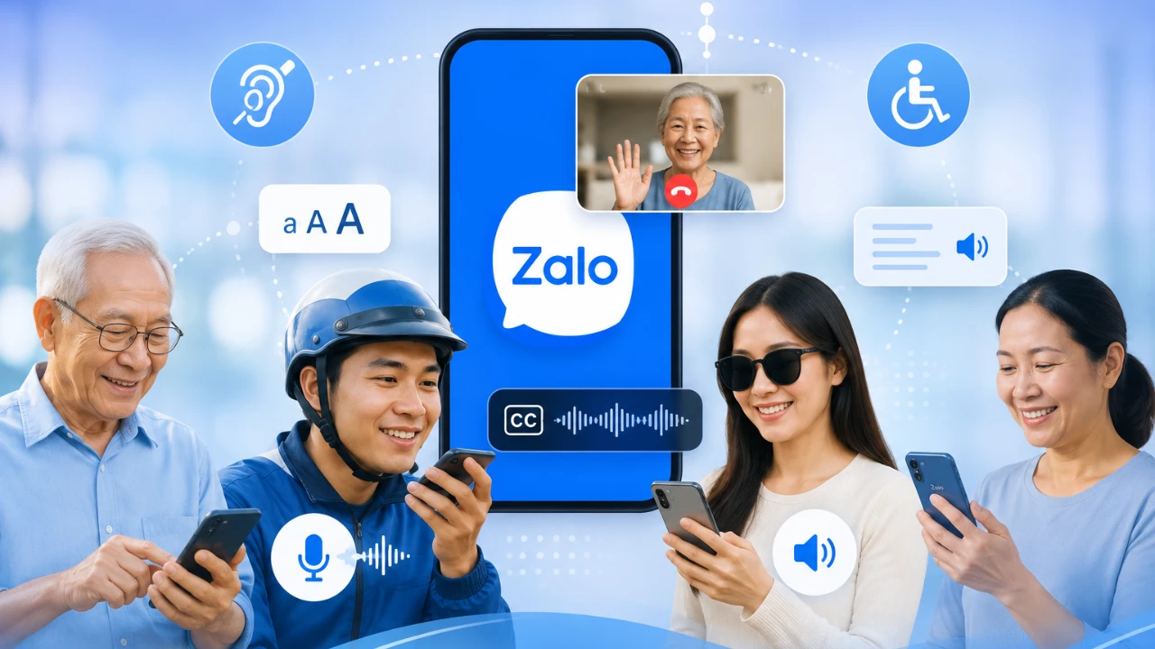 Zalo mở rộng khả năng tiếp cận công nghệ cho nhiều nhóm người dùng